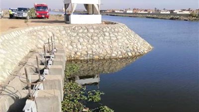 فرع البيئة بالبحيرة يرصد تركيز الأمونيا بمحطة صرف المسين