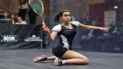 نور الطيب تتأهل لربع نهائي بطولة (دي بي دي) للاسكواش بهولندا