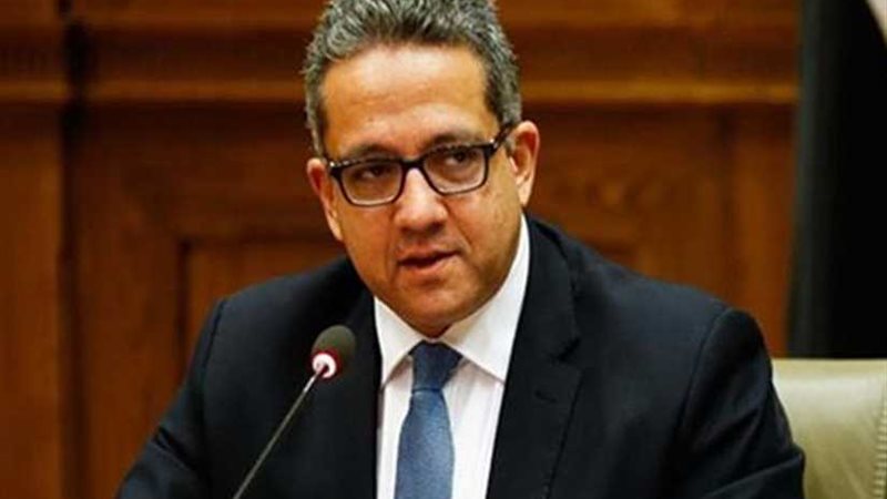 وزير الآثار يتفقد