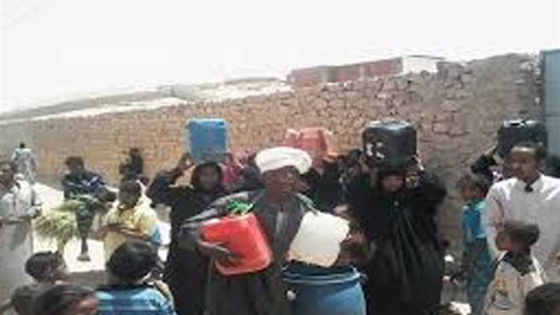 قطع المياه عن 11