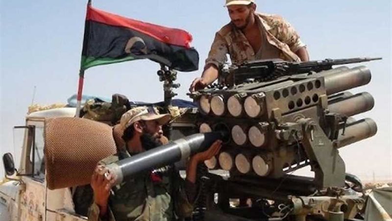 الجيش الليبى: القبض