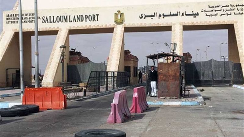 عودة 571 مصريًا من