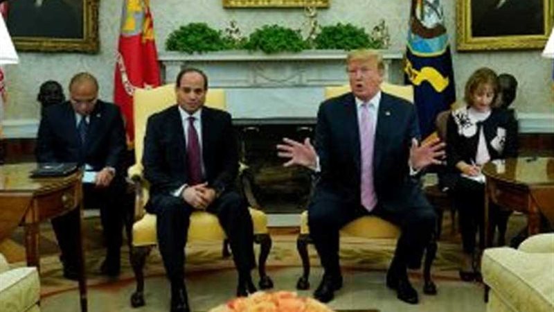 ترامب: الرئيس السيسي