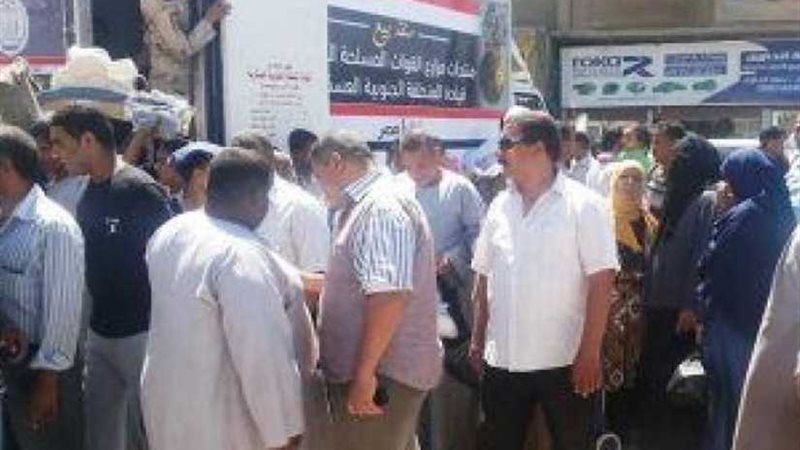 3 آلاف كرتونة مواد