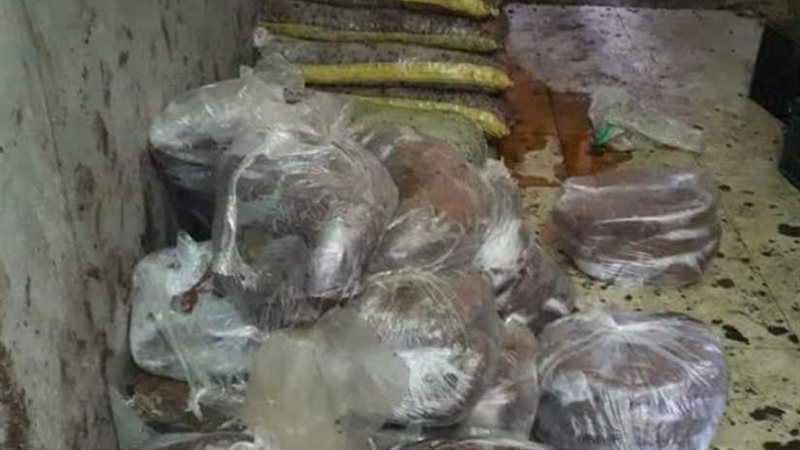 ضبط 22 طن تمور فاسدة