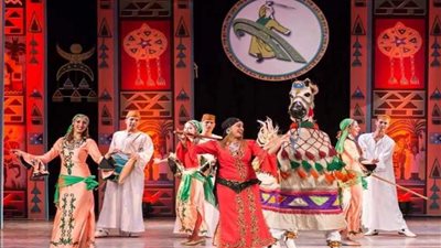 مصر وفلسطين في حفل ختام مهرجان دمنهور الدولي السابع للفولكلور