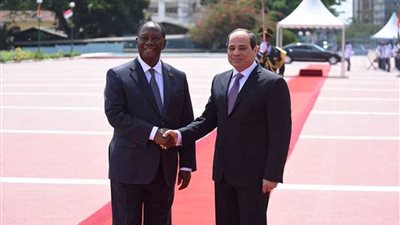 مصر تعود إلى قلب إفريقيا.. جلسة مباحثات بين الرئيس السيسي ونظيره الإيفواري