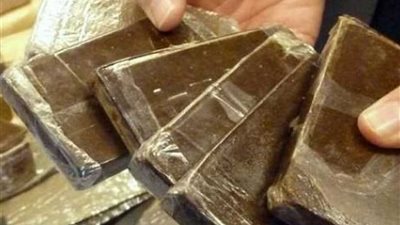 ضبط شخص بحوزته 21 طربة حشيش بالمنيا