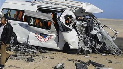 مصرع وإصابة 6 أشخاص في انقلاب سيارة بـ”إقليمي المنوفية“