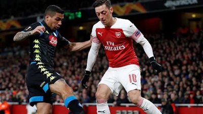 بمشاركة «النني» أرسنال يضرب نابولي بثنائية نظيفة في ربع نهائي الدوري الأوروبي