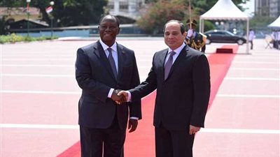 نشرة 24 ... السيسي آفاق واسعة لتطوير التعاون الاقتصادي بين مصر وكوت ديفوار‎