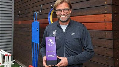 يورجن كلوب مدرب الشهر في الدوري الإنجليزي