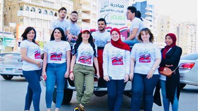 بالصور ... ليلى مقلد: مبادرة شباب مدينة نصر نعم للتعديلات الدستورية لتوعية المواطنين بأهمية التعديلات الدستورية