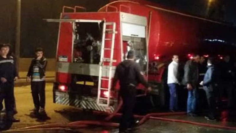 السيطرة على حريق