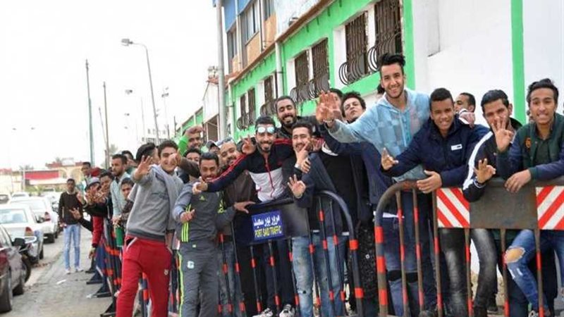 توافد جماهير الأهلي