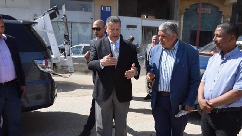 محافظ بني سويف يتابع