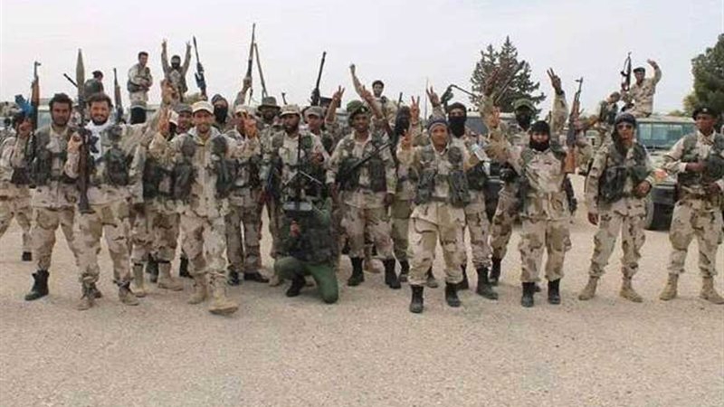 تعزيزات عسكرية ضخمة