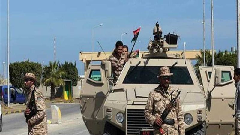 الجيش الليبي يرصد