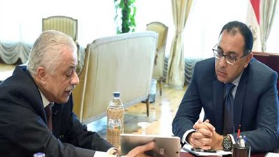 مدبولي يتابع تشغيل النظام الالكتروني لامتحانات 