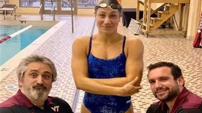 فريدة عثمان تسجل ثاني أسرع زمن عالمي بسباق 50 مترًا فراشة