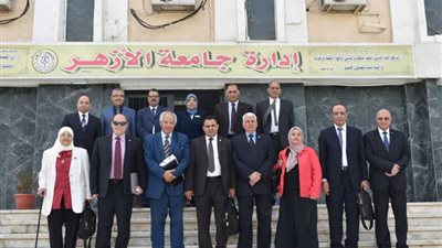 رئيس جامعة الأزهر يستقبل فريق ضمان الجودة
