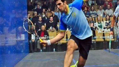 عمر مسعد يتأهل لنهائي بطولة ماكاو الصينية للاسكواش