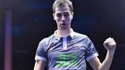 علي فرج يتوج ببطولة دي بي دي للاسكواش بعد التغلب على الشوربجي