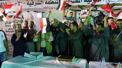 ندوة للجالية المصرية في السعودية للمشاركة في التعديلات الدستورية‎