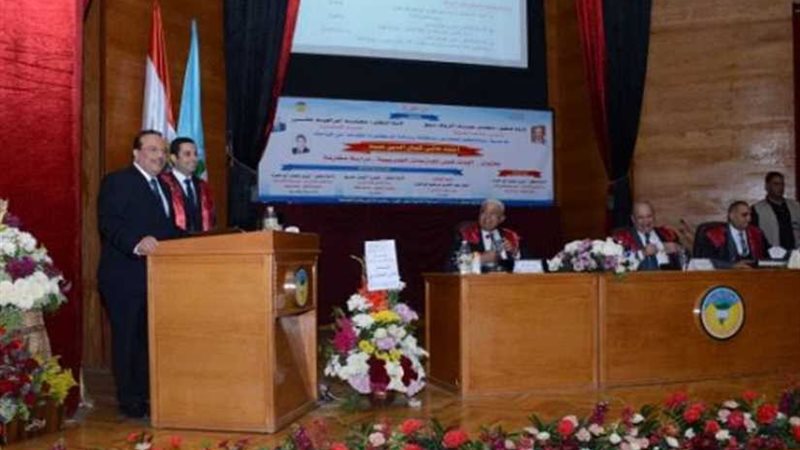 رئيس جامعة طنطا يستقبل