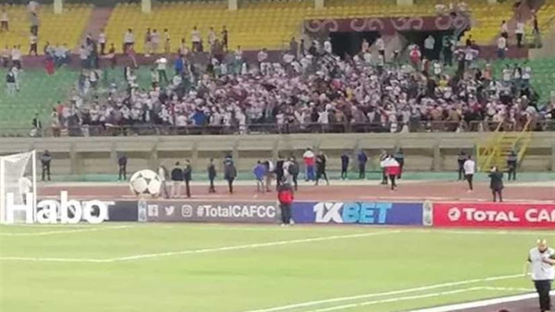 جماهير الزمالك تقتحم