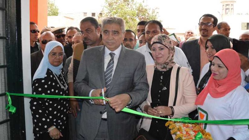 محافظ المنيا يفتتح