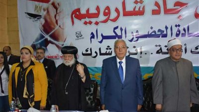 أسقف المنصورة: واجبنا الخروج بكثافة للجان التصويت (صور)