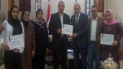 السعيد يستقبل رابطة خريجي جامعة بنها