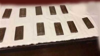 ضبط 11 طربة حشيش بحوزة مزارع بالمنيا