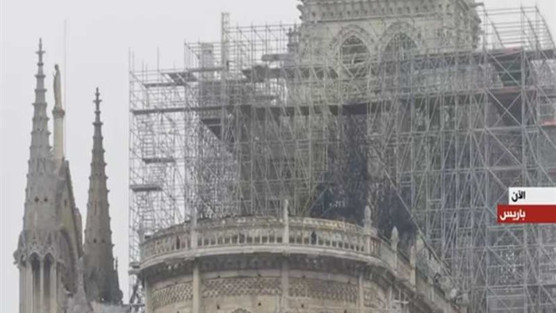 لقطات حية من أمام