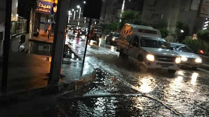 هطول أمطار متوسطة