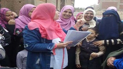 أمانة المرأة بالخانكة تشرح التعديلات الدستورية للسيدات