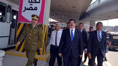 محافظ القليوبية يتفقد أعمال التطوير بمنطقة مسطرد بشبرا الخيمة