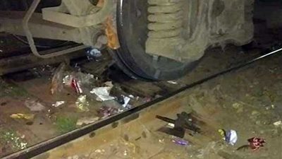 مسئول بالسكة الحديد عجلات قطار قلين ـ كفر الشيخ انحرفت عن القضبان