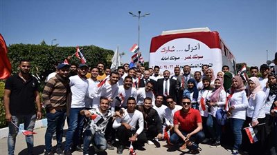 (250) طالبا بجامعة بني سويف يشاركون في مبادرة 