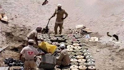 الجيش اليمني: إتلاف أكثر من 5 آلاف لغم زرعتها الميليشيات الحوثية بمحافظة الجوف