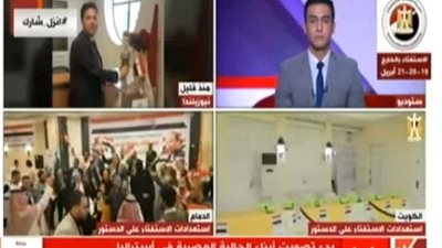 )رئيس الاتحاد الأسترالى المصرى: توافد اعداد كبيرة من المصريين للاستفتاء على التعديلات الدستورية..(فيديو‬