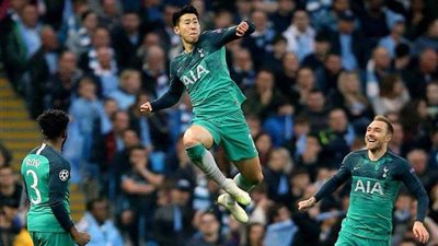 شاهد.. توتنهام يقصي مانشستر سيتي في مباراة دراماتيكية