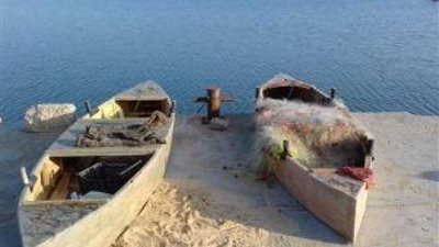 ضبط أدوات صيد في بحيرة البردويل خلال فترة منع الصيد