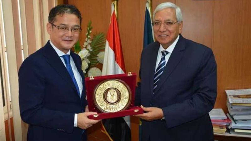 محافظ الدقهلية يستقبل