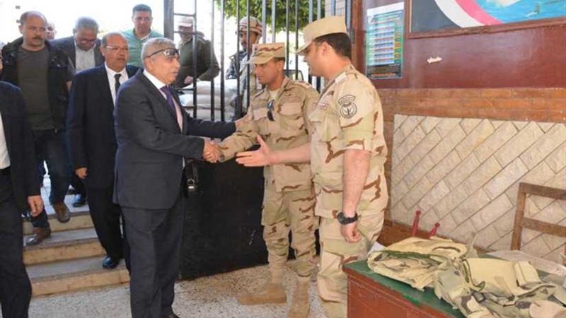 محافظ المنيا يتفقد