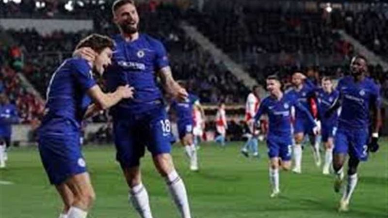 تشيلسي يفوز على سلافيا