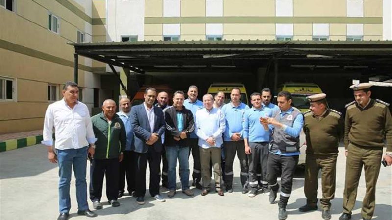 محافظ كفرالشيخ يتفقد