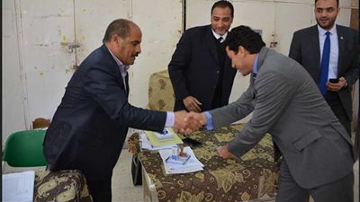 أشرف صبحي يدلي بصوته في الاستفتاء على التعديلات الدستورية ويدعو الشباب للمشاركة.. 