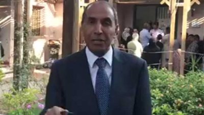 رئيس اللجنة العامة رقم 15 بالقاهرة: المشاركة من المصريين بكثافة تدعو للفخر